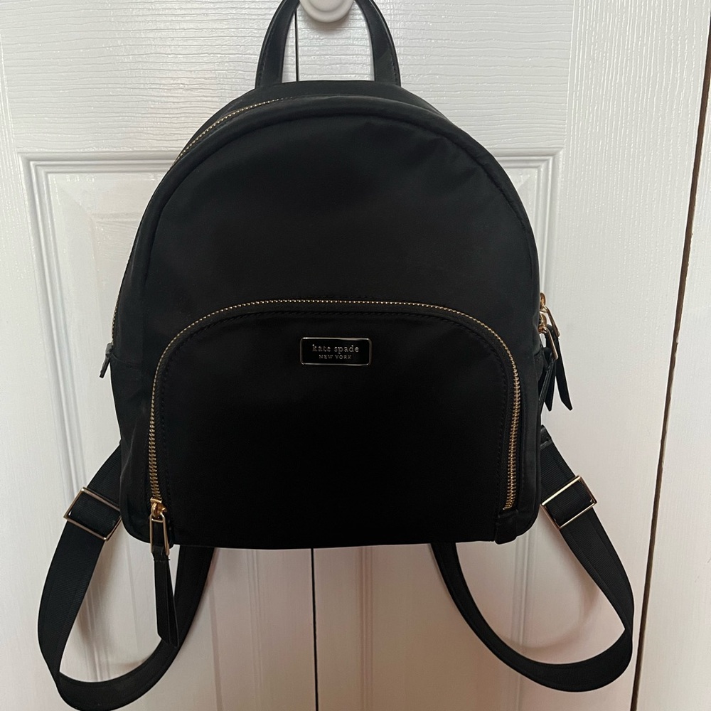 Kate Spade Small Black Backpack